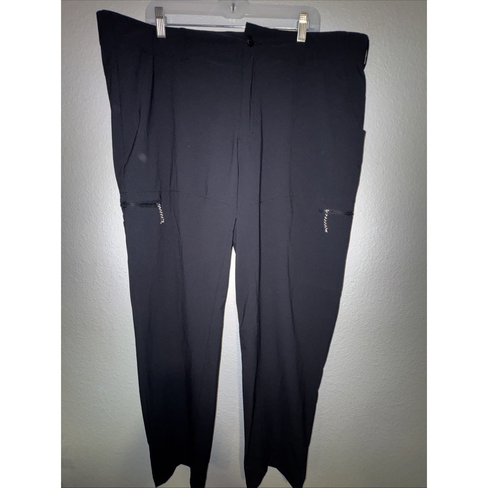 Magellan Men's Fishing 🎣 Pants Black‎ Size 42 Button Line Cutter